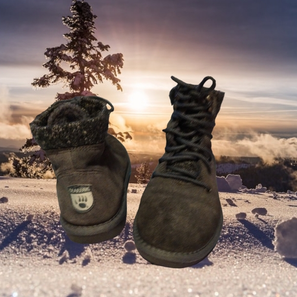 Bearpaw Marie Water Resistant Boots Gray - Picture 7 of 7